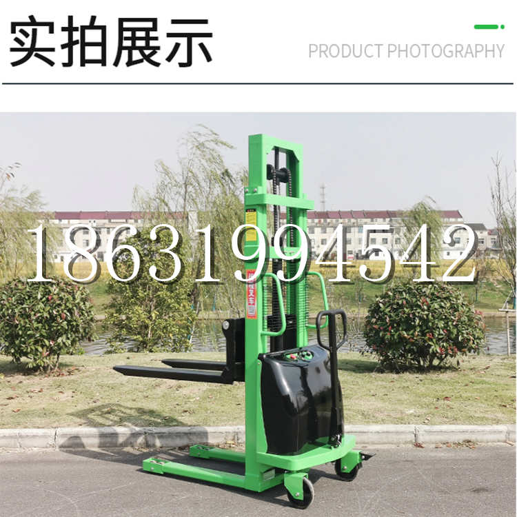 荣昌区电动叉车堆高车液压铲车电瓶1吨2吨站驾步行式小型全自动叉车